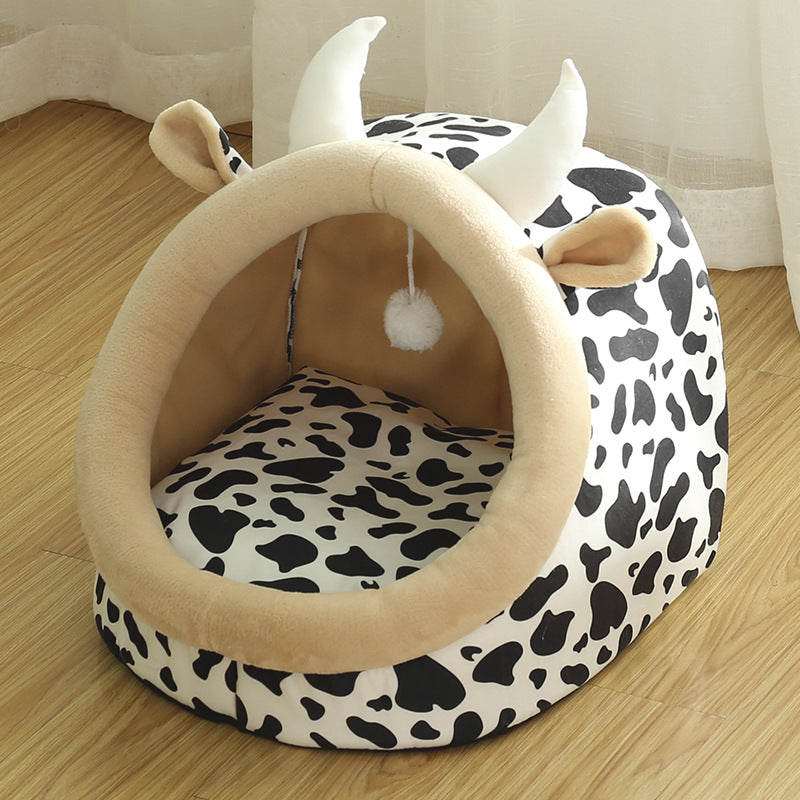 Removable Washable Dog Bed for All Seasons