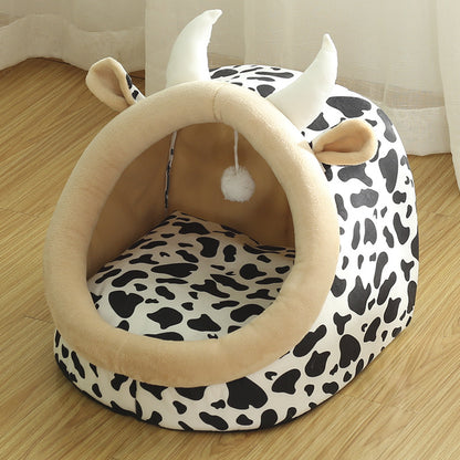 Removable Washable Dog Bed for All Seasons