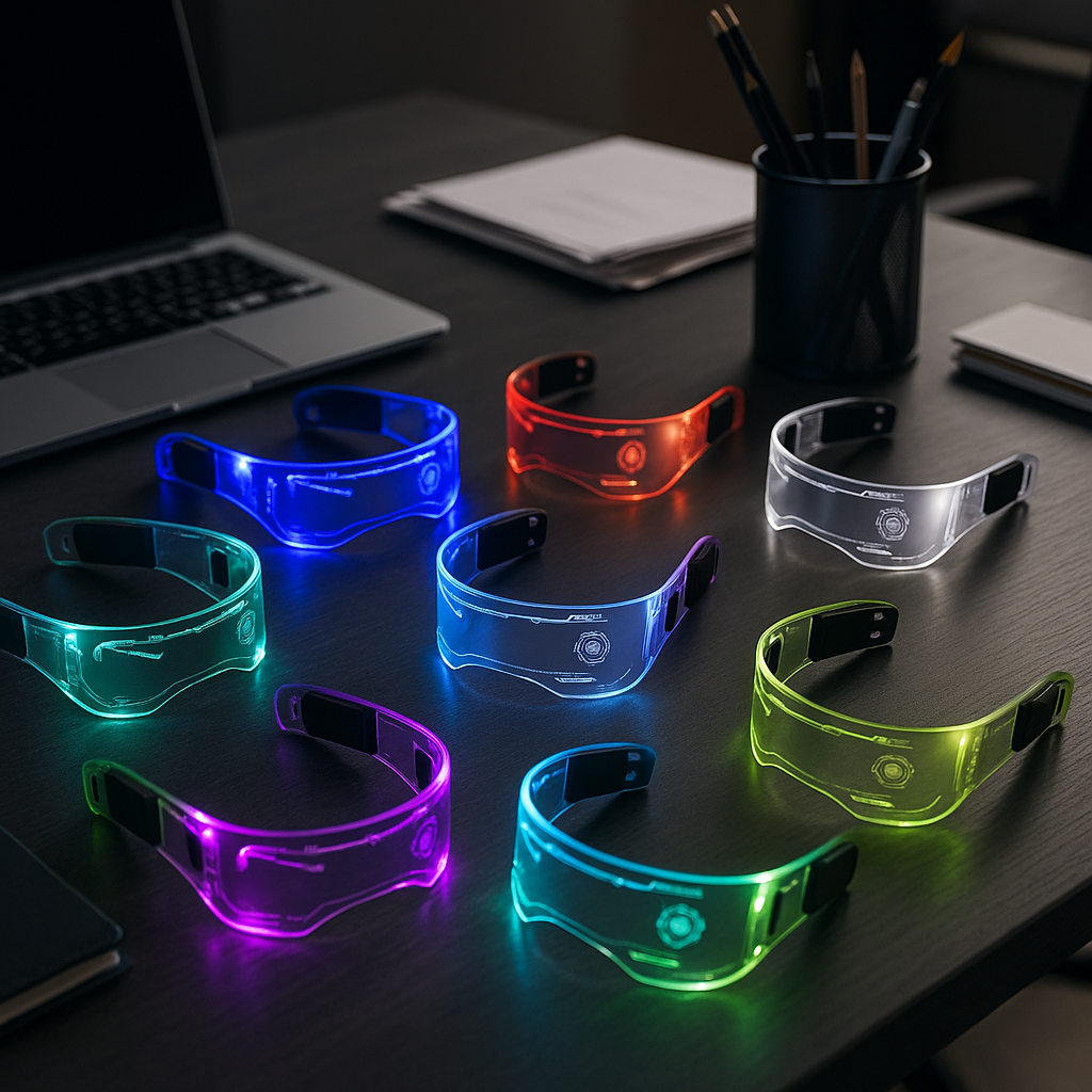 NEXORA LED Luminous Glasses