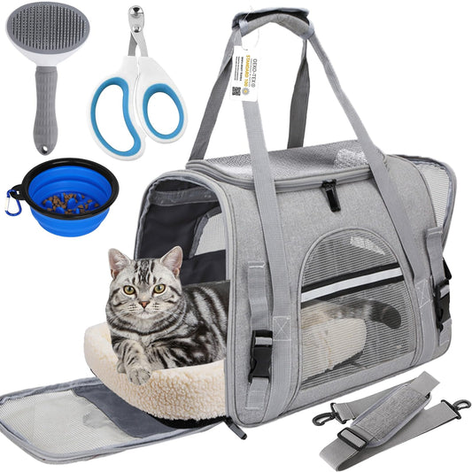 Pet Heaven Carrier Bag Kit- Airline Approved Up for Cats and Dogs