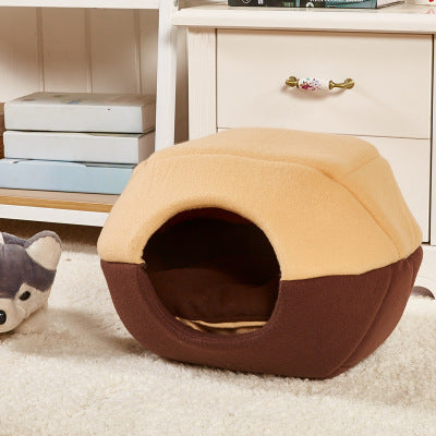 Pet Heaven Detachable Dog Bed & Cat House