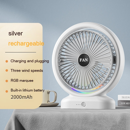 NEXORA Personalized USB Desktop Electric Fan