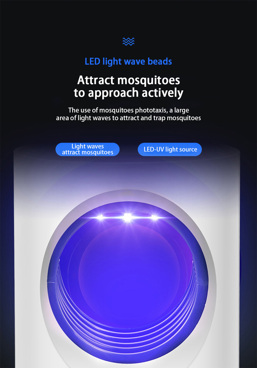 NEXORA Photocatalyst Mosquito Trap Lamp
