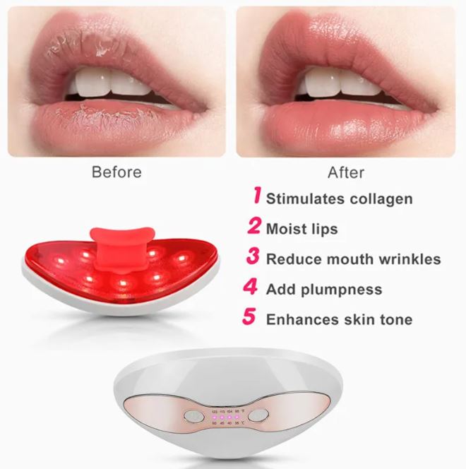 NEXORA Lip Beauty Device LED Heating Portable