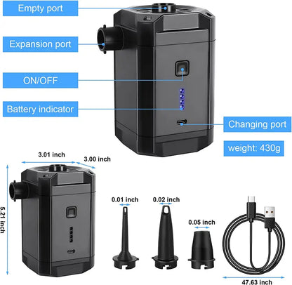 NEXORA Wireless Electric Air Pump for Swimming Pool & Toys
