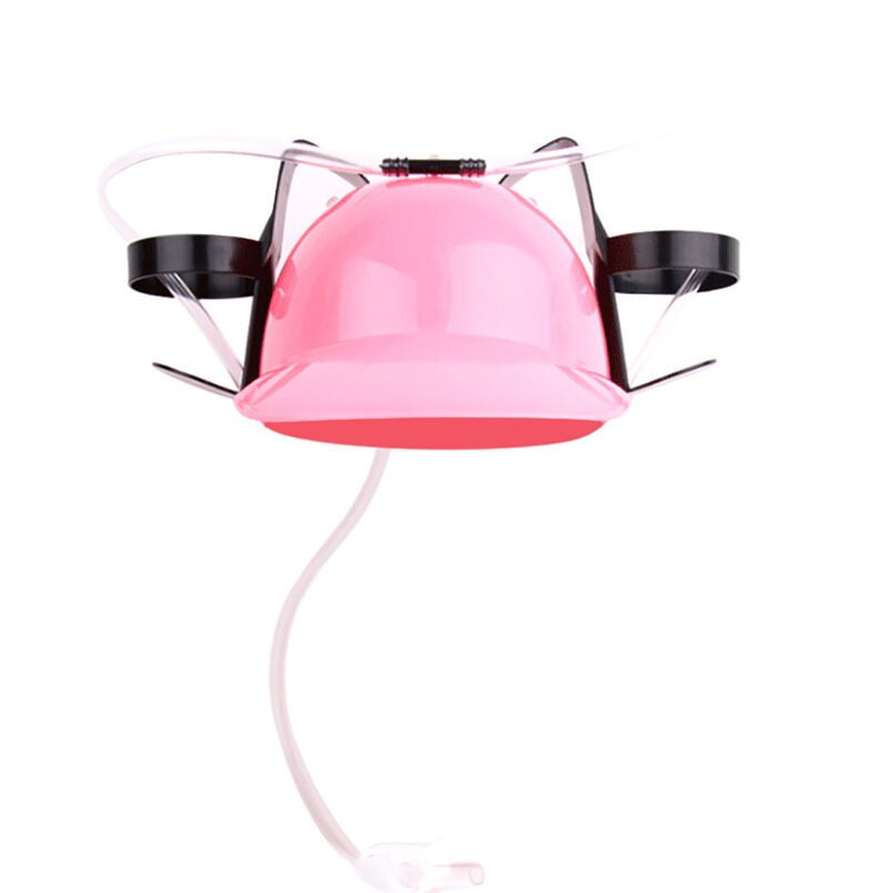 NEXORA Drink Helmet with Straw for Gaming and Parties