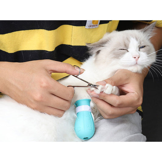 Adjustable Cat Paw Protector and Silicone Nail Cover
