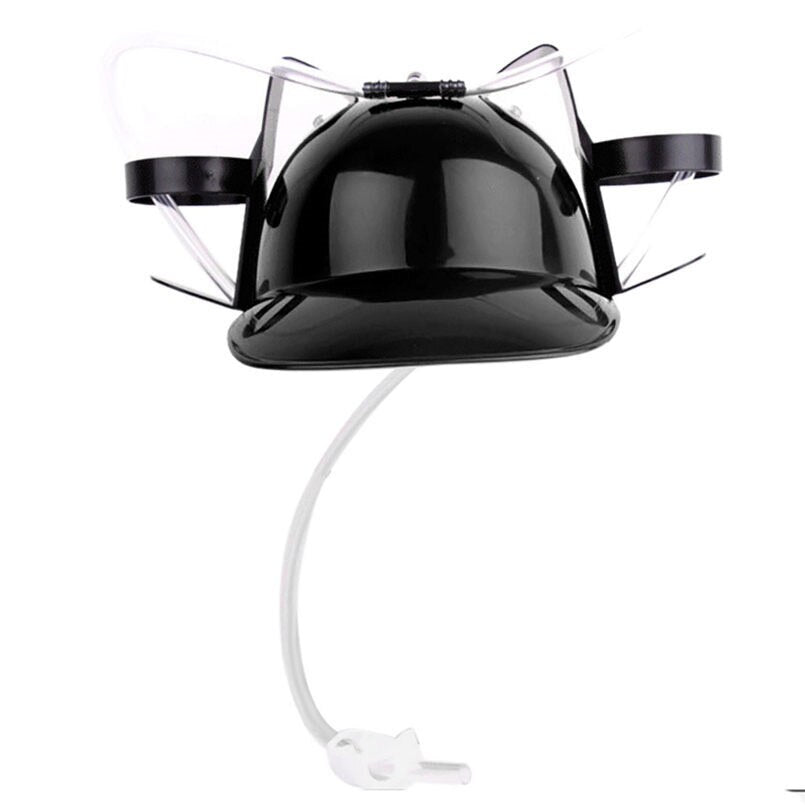 NEXORA Drink Helmet with Straw for Gaming and Parties