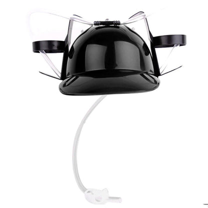 NEXORA Drink Helmet with Straw for Gaming and Parties