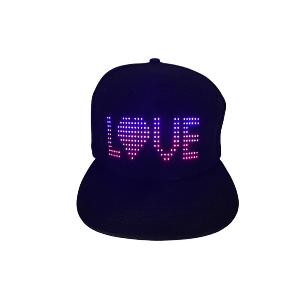 NEXORA 2026 New Editable LED Hat with Multilingual Display