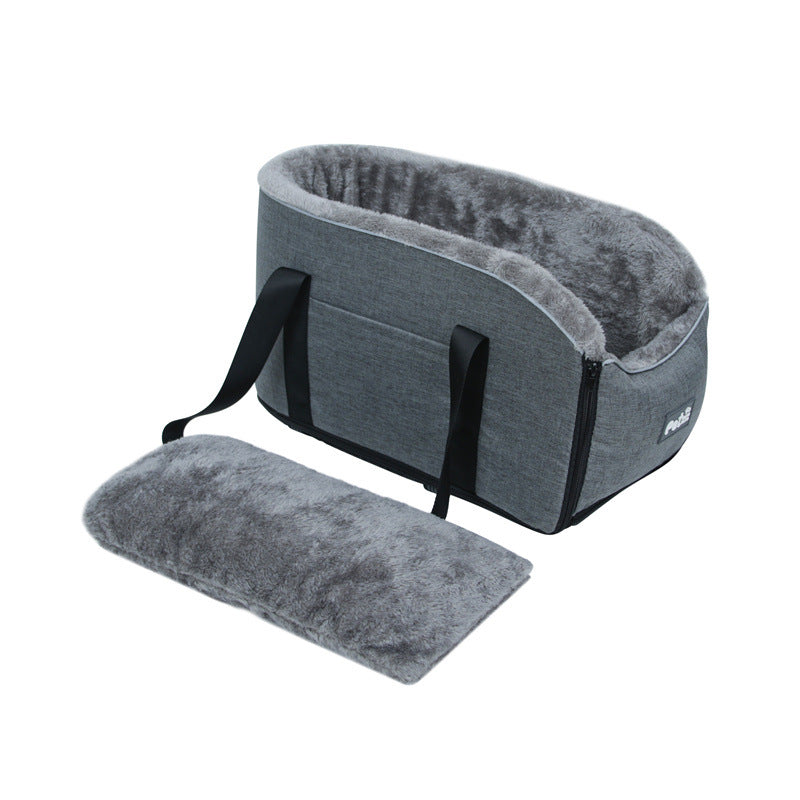 Pet Car Seat Bed for Cats and Dogs - Travel Carrier