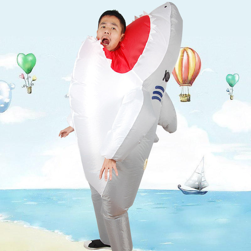 NEXORA Inflatable Shark Costume Prop for Adults