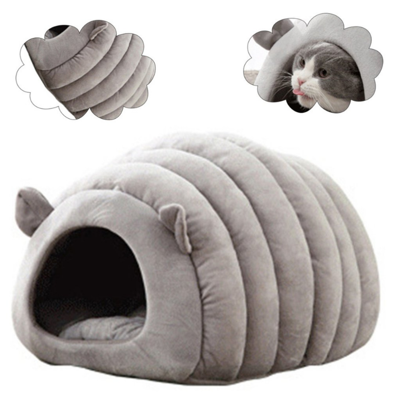 Pet Heaven Warm Semi-closed Cat Bed