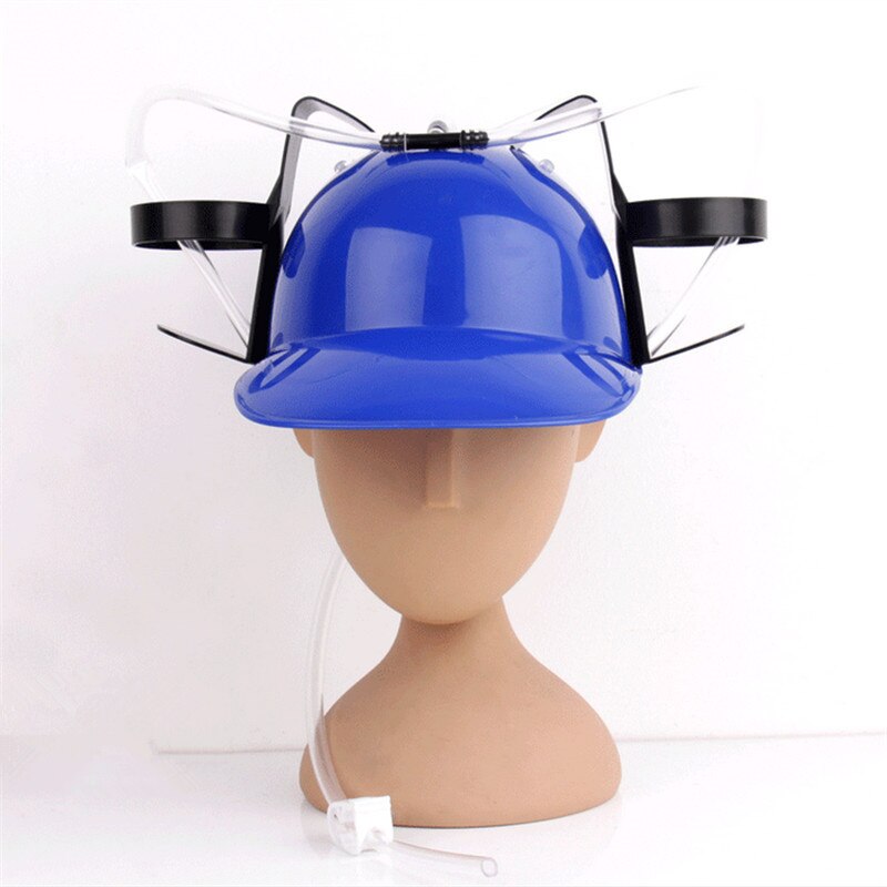 NEXORA Drink Helmet with Straw for Gaming and Parties
