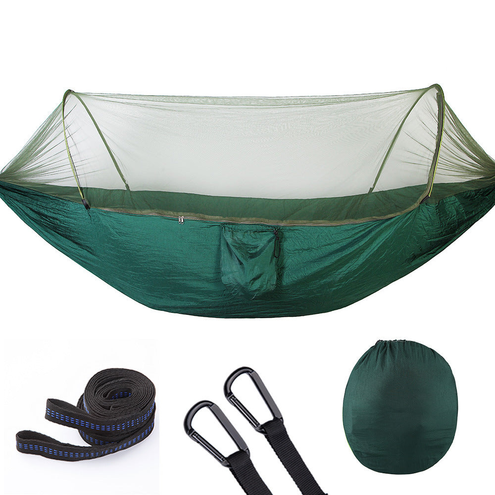 NEXORS Outdoor Camping Parachute Fabric Mosquito Net Hammock