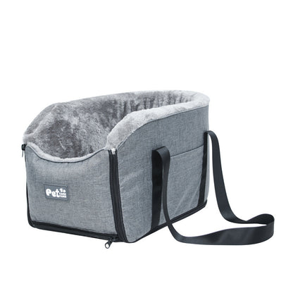 Pet Car Seat Bed for Cats and Dogs - Travel Carrier