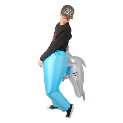 NEXORA Inflatable Shark Costume Prop for Adults