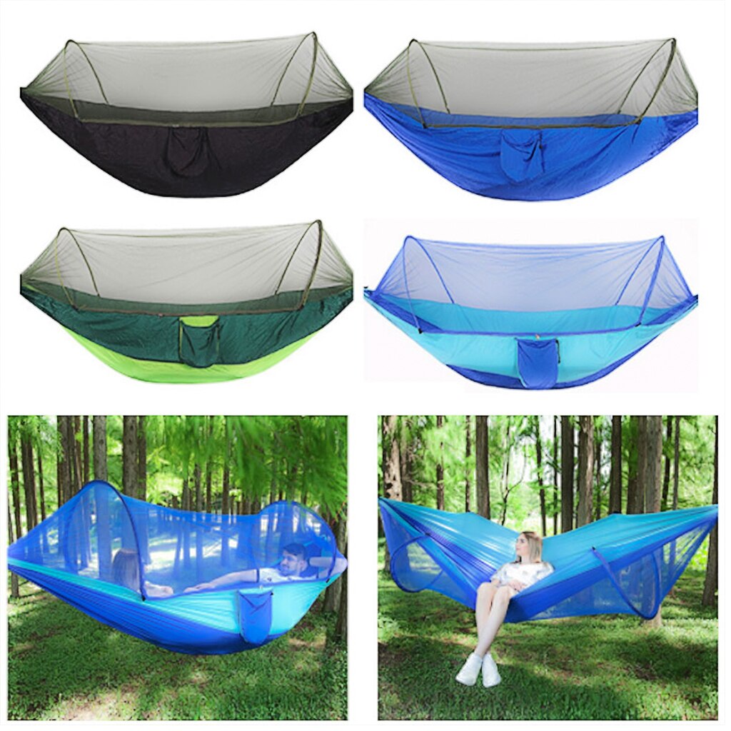 NEXORS Outdoor Camping Parachute Fabric Mosquito Net Hammock