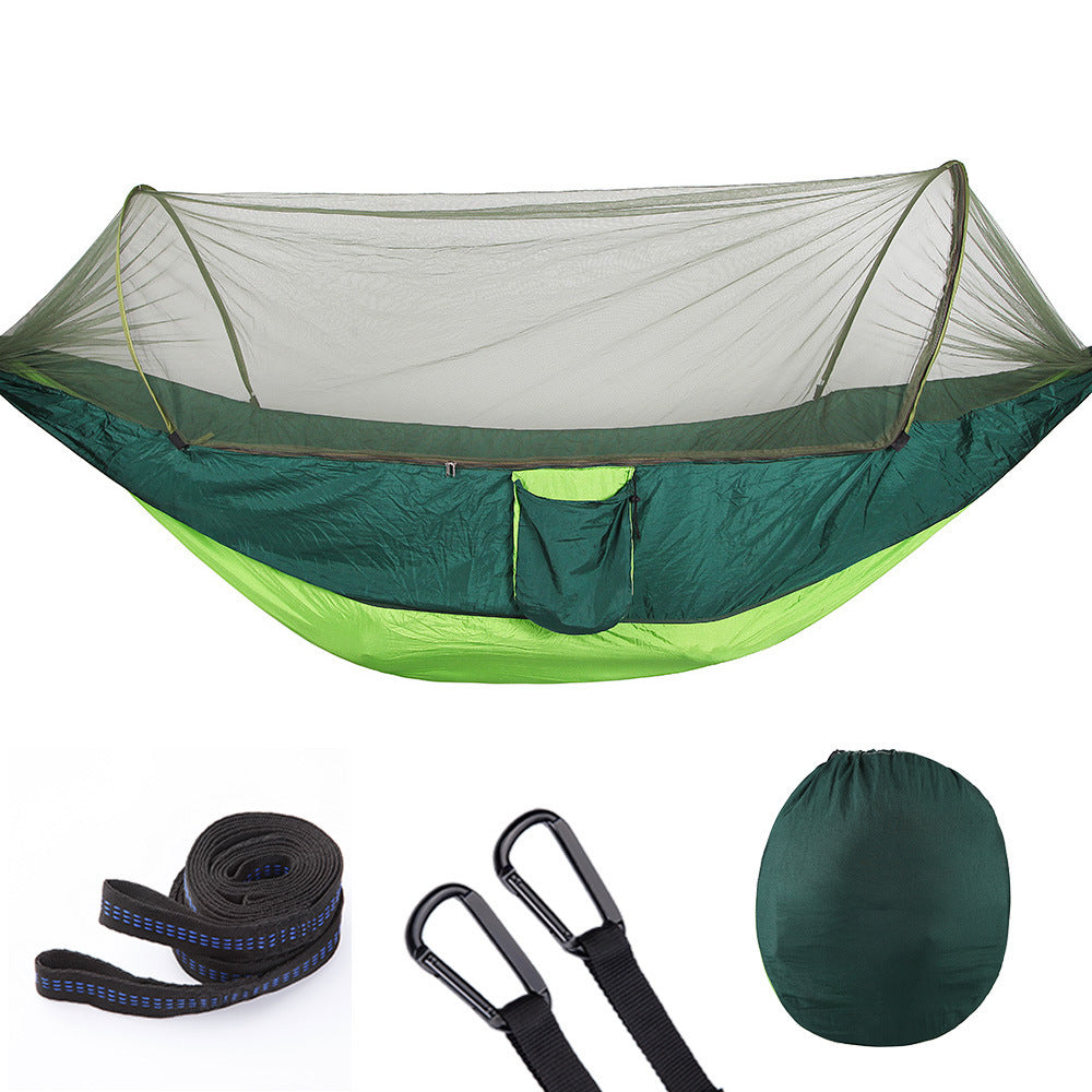 NEXORS Outdoor Camping Parachute Fabric Mosquito Net Hammock