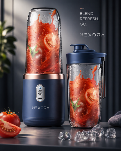 NEXORA 6-Blade Portable  Blender for Smoothies and Juicing