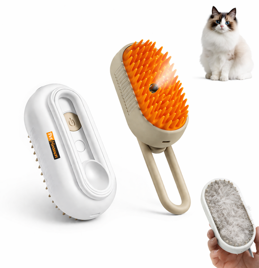 Pet Heaven™ Steam Grooming Brush