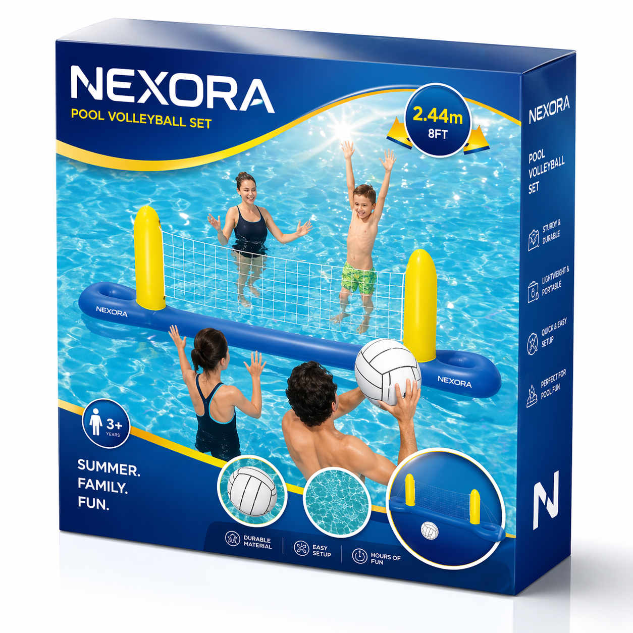 NEXORA Inflatable Pool Set