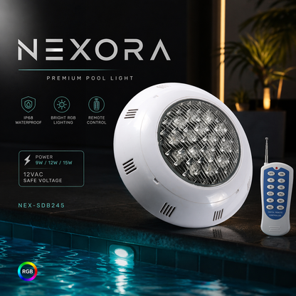 NEXORA Colorful Underwater Pool Light