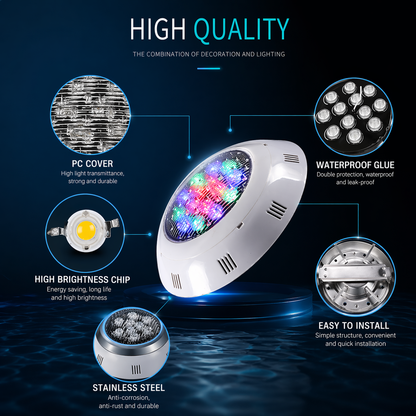 NEXORA Colorful Underwater Pool Light