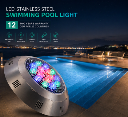 NEXORA Colorful Underwater Pool Light