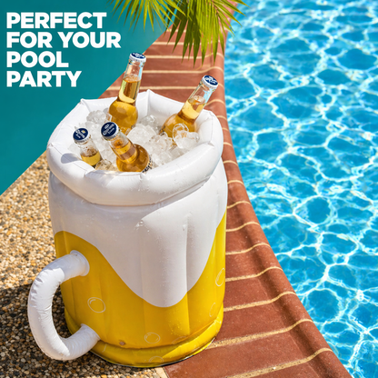 NEXORA Large Inflatable Beer Mug Cooler