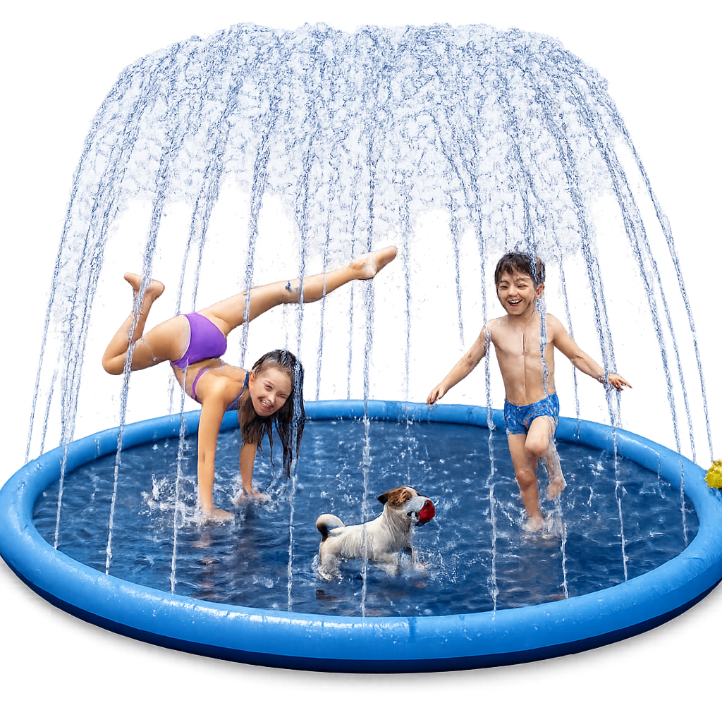 NEXORA Foldable  Thickened Pet Bathing Pool and Spray Mat