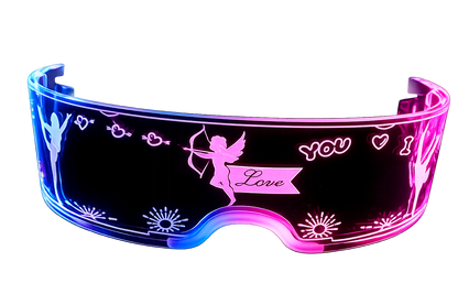 NEXORA LED Colorful Light Up Glasses for Parties and Events