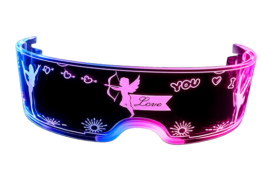 NEXORA LED Colorful Light Up Glasses for Parties and Events