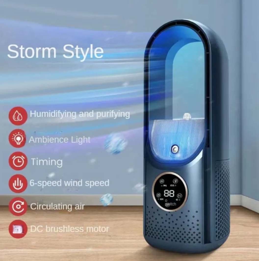 NEXORA Mist Cooling Desktop Spray Fan