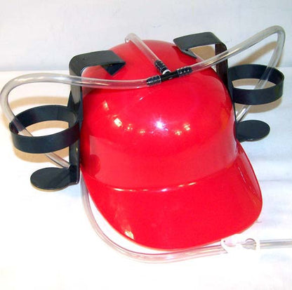 NEXORA Drink Helmet with Straw for Gaming and Parties