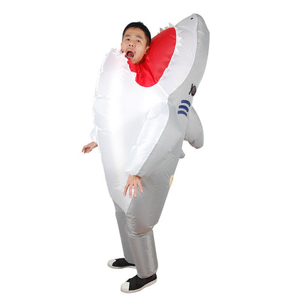 NEXORA Inflatable Shark Costume Prop for Adults