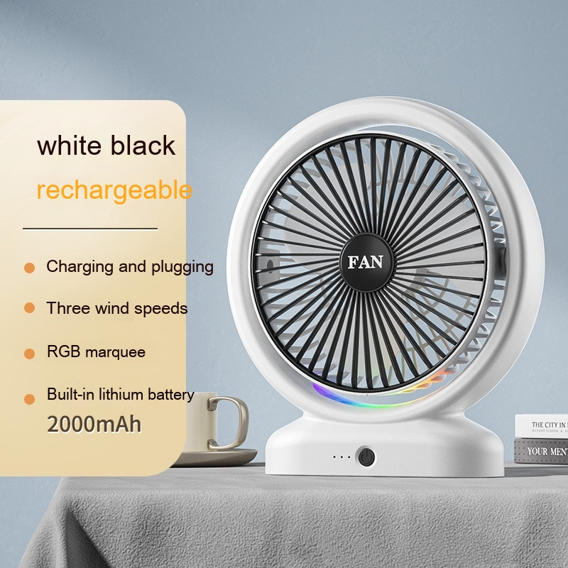 NEXORA Personalized USB Desktop Electric Fan