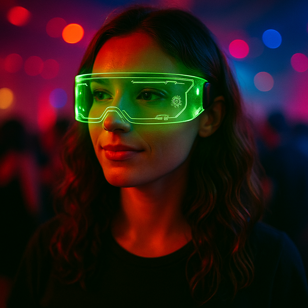 NEXORA LED Luminous Glasses