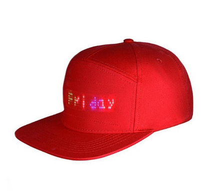 NEXORA Bluetooth Cap with LED Display and Multilingual App