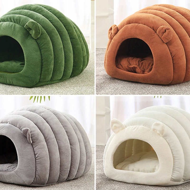 Pet Heaven Warm Semi-closed Cat Bed