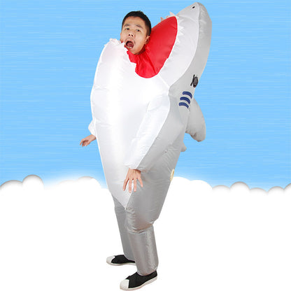 NEXORA Inflatable Shark Costume Prop for Adults