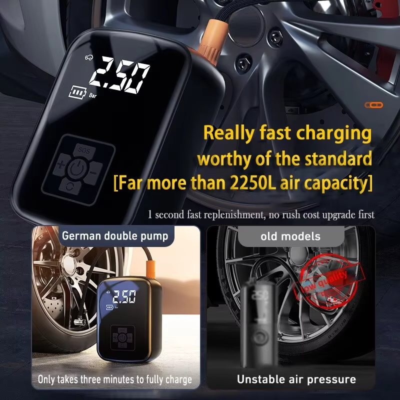NEXORA Wireless Air Compressor Electric Tire Inflator